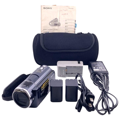 Sony hdr cx520v handycam 32gb - sony,