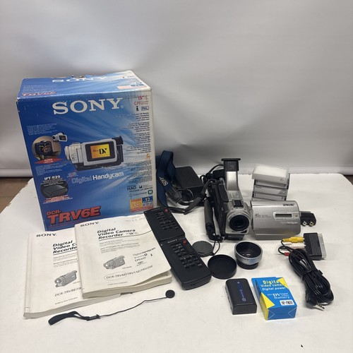 Sony dcr trv6e - dcr‑trv6e, minidv