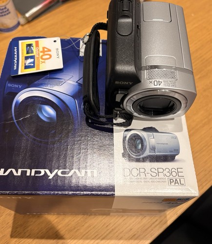 Sony handycam dcr sr36e silver - sony,