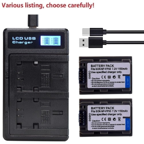 Battery charger for sony - for,