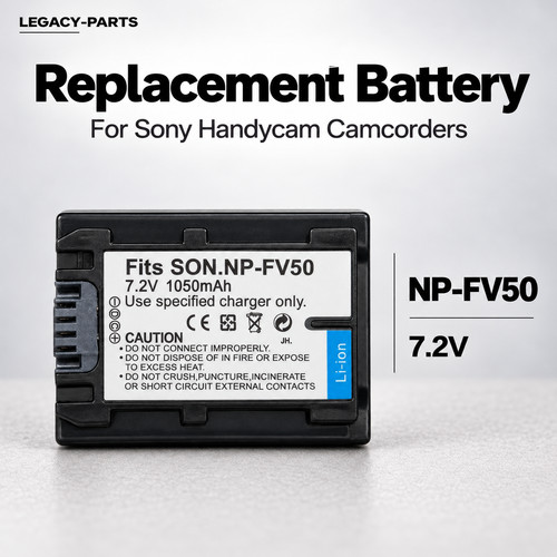 New fv50 battery for sony - for,