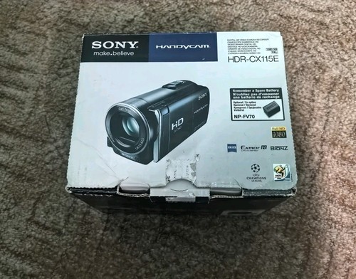 Sony handycam hdr cx115e with - sony,