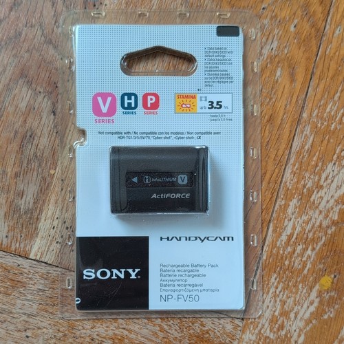 Fv50 battery sony handycam - sony,