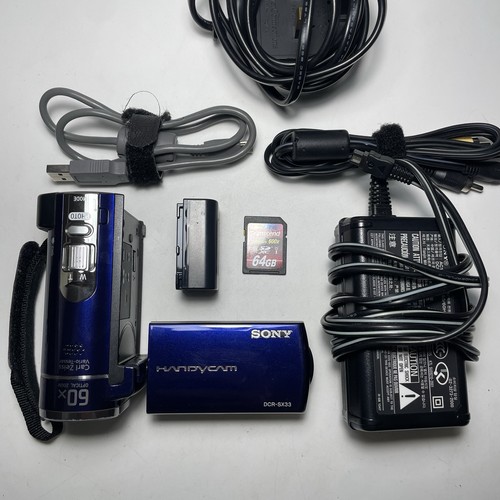 Sony handycam dcr sx33e - sony,