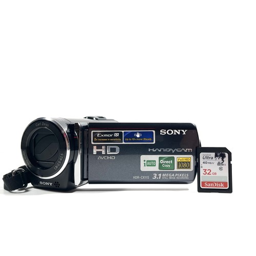 Sony handycam hdr cx115e - handycam, hdr-cx115e